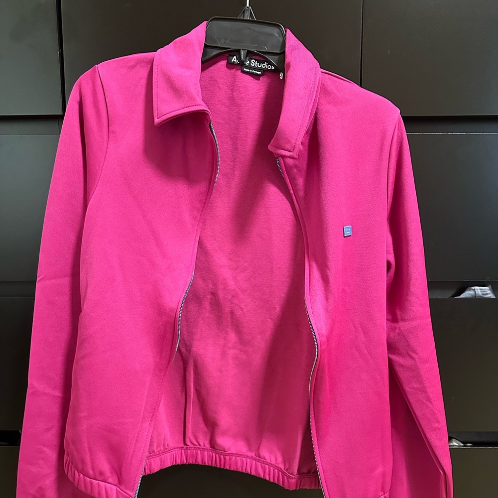 Acne studios logo patch sweatshirt unisex size S